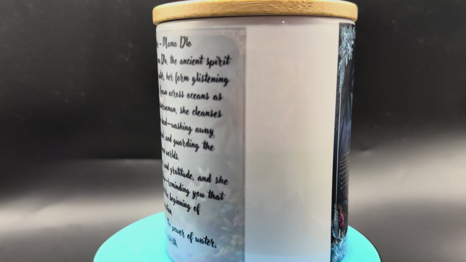 The Washer Woman Candle.   Nt.Wt 12oz