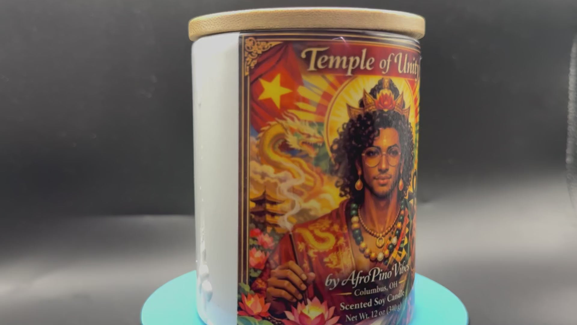 Temple of Unity Candle